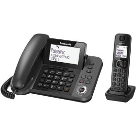 Điện thoại kéo dài Panasonic KX-TGF320- Đen
