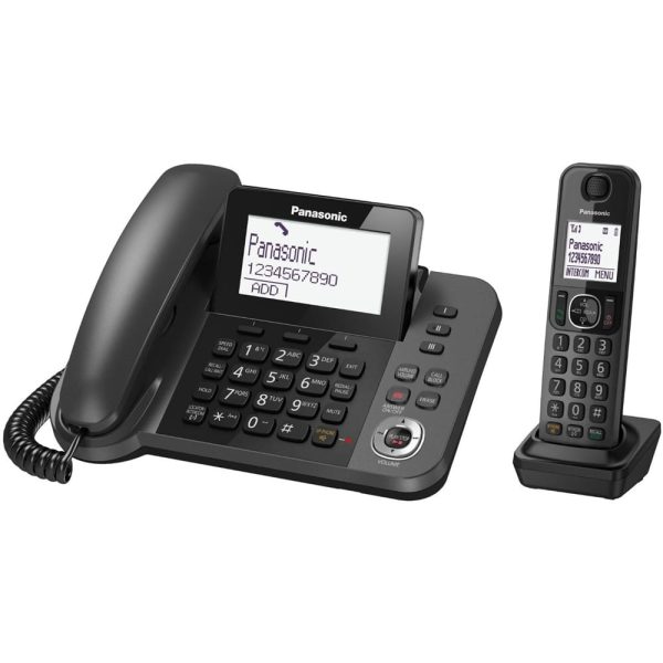 Điện thoại kéo dài Panasonic KX-TGF320- Đen