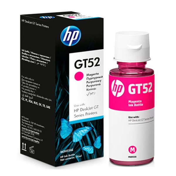 Mực in phun HP GT52 Magenta M0H55AA (Dùng cho máy Smart Tank 5810/5820/315/415/210/500/580/585)