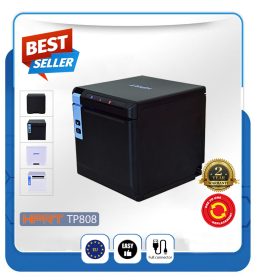 Máy in hóa đơn HPRT TP808 USB-LAN-RS232 (In nhiệt/ K80)
