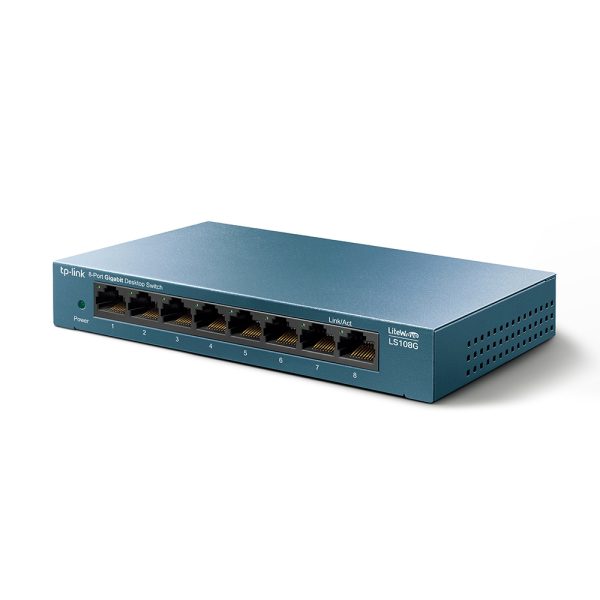Switch TP-Link LS108G (Gigabit (1000Mbps)/ 8 Cổng/ Vỏ Thép)