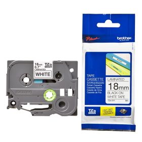 Nhãn in Brother TZE-241 18mm (Dùng cho máy Brother Ptouch PT)