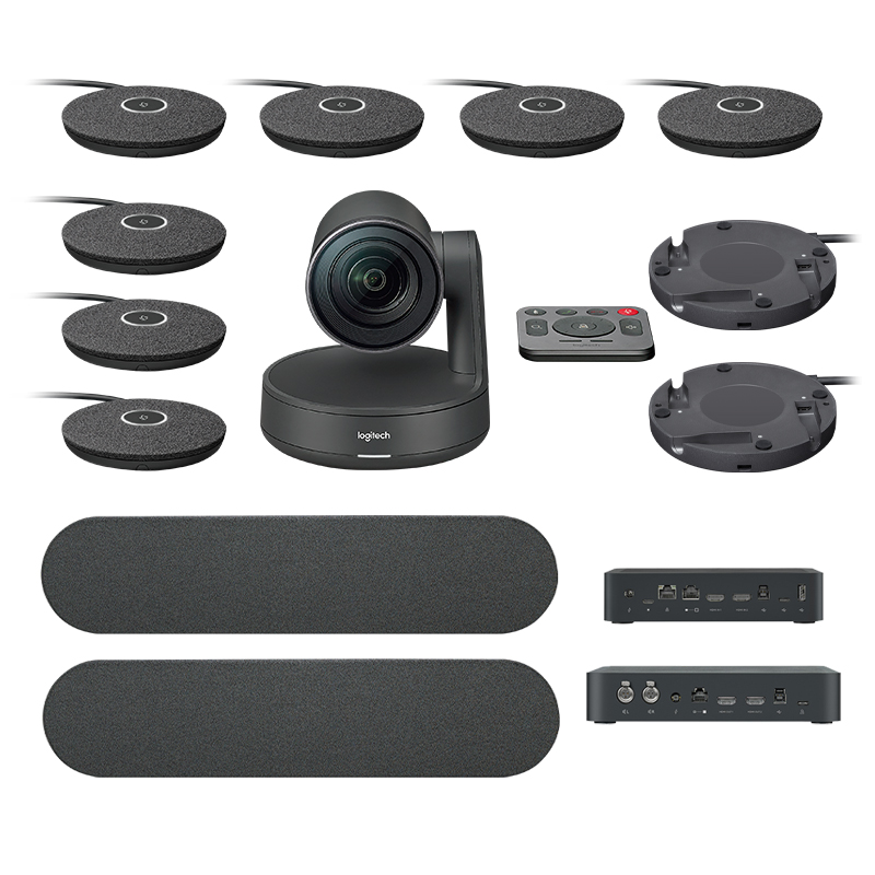 Thiết bị hội nghị truyền hình Logitech Rally Plus