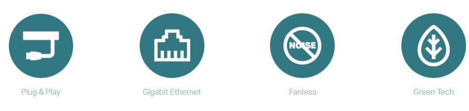 Thiết bị chia mạng TP-Link LS1008G (Gigabit)