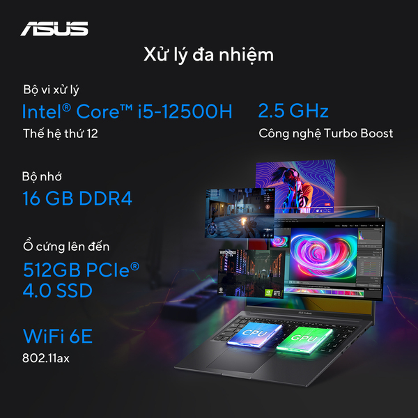 Laptop Asus Gaming Vivobook 16X K3605ZF-RP634W