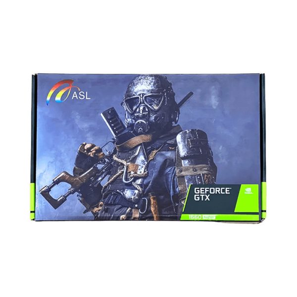 Card đồ họa ASL GeForce GTX 1660 SUPER 6GB (GDDR6/ 192 bit)