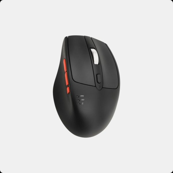 Chuột không dây HyperWork Silent MS01 Đen (Bluetooth/Wireless)