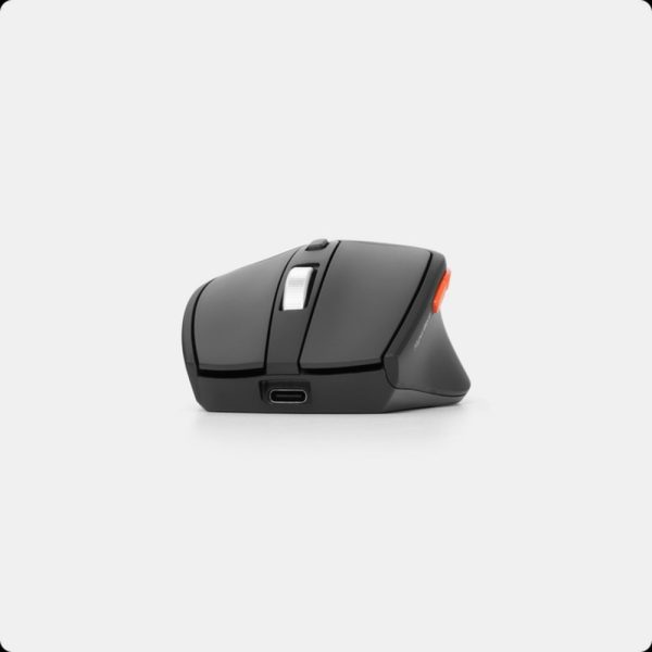 Chuột không dây HyperWork Silent MS01 Đen (Bluetooth/Wireless)