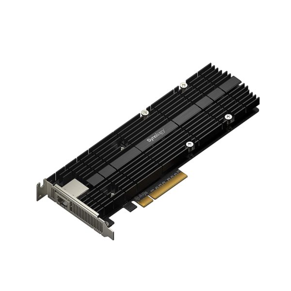Card mạng Synology E10M20-T1 M.2 SSD & 10GbE Base-T Combo Adapter