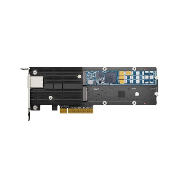 Card mạng Synology E10M20-T1 M.2 SSD & 10GbE Base-T Combo Adapter