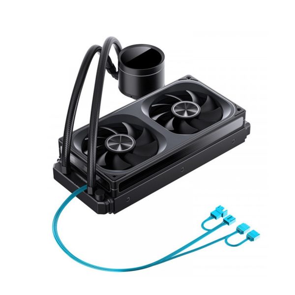 Tản nhiệt nước AIO JONSBO TH-240 Black (ARGB, Hiển Thị Nhiệt Độ)