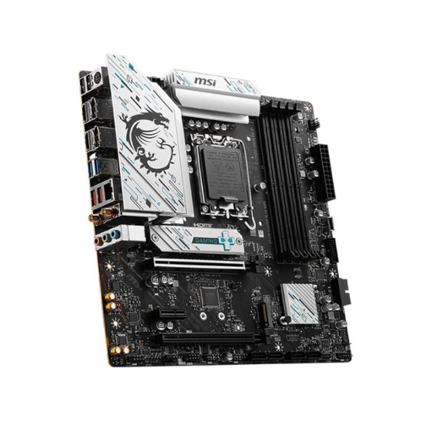 Mainboard MSI B760M GAMING WIFI (Intel B760/ Socket 1700/ M-ATX/ 2 khe ram/ DDR5/ 2.5 Gigabit LAN)