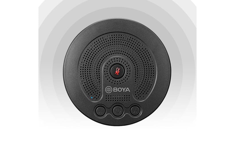 Microphone thu âm hội nghị có dây Boya BY-BMM400 (kèm loa)