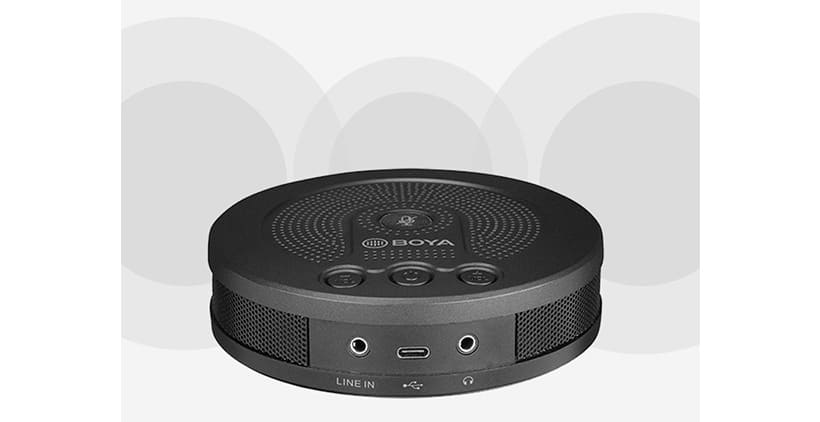 Microphone thu âm hội nghị có dây Boya BY-BMM400 (kèm loa)