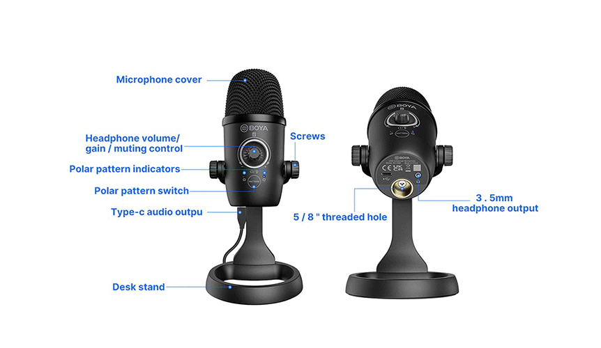 Microphone Boya BY-CM5
