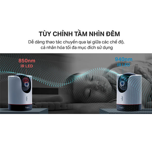 Camera IP Wifi TP-Link Tapo C225 quay quét