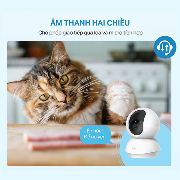 Camera IP Wifi quay 360 độ TP-Link Tapo C200 Full HD