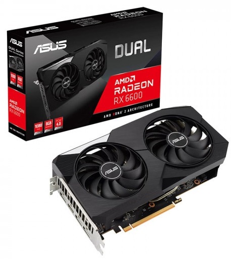 Card đồ họa Asus Dual Radeon RX 6600 V3 8GB