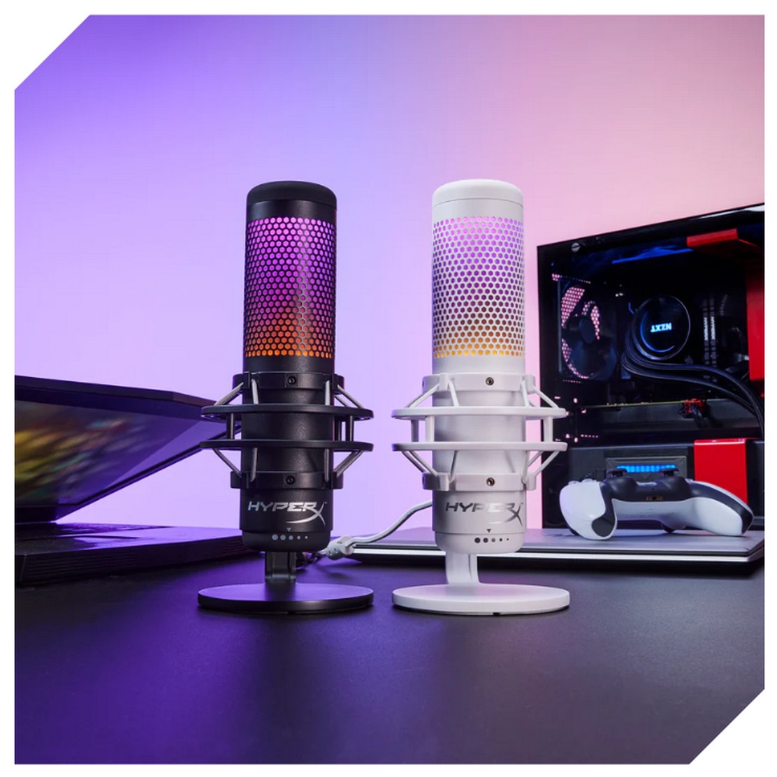 HyperX QuadCast S RGB White