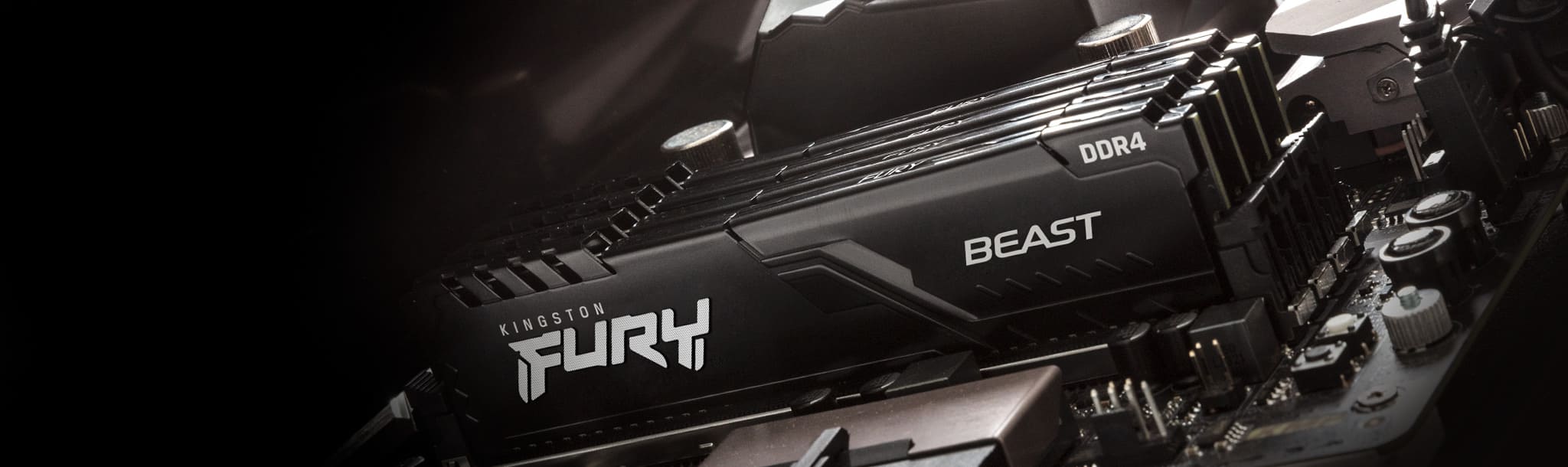 Ram desktop Kingston FURY Beast 16GB (1x16GB) DDR4 3200Mhz (KF432C16BB/16)
