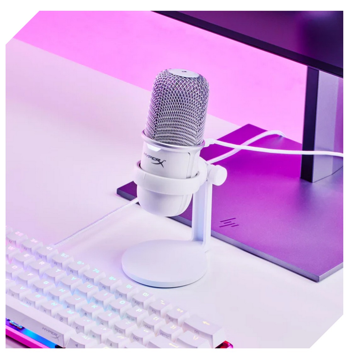 Micro HyperX SoloCast White 519T2AA