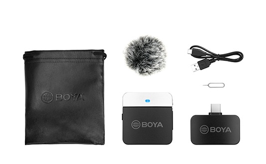 Microphone thu âm không dây Boya BY-M1LV-U Type-C
