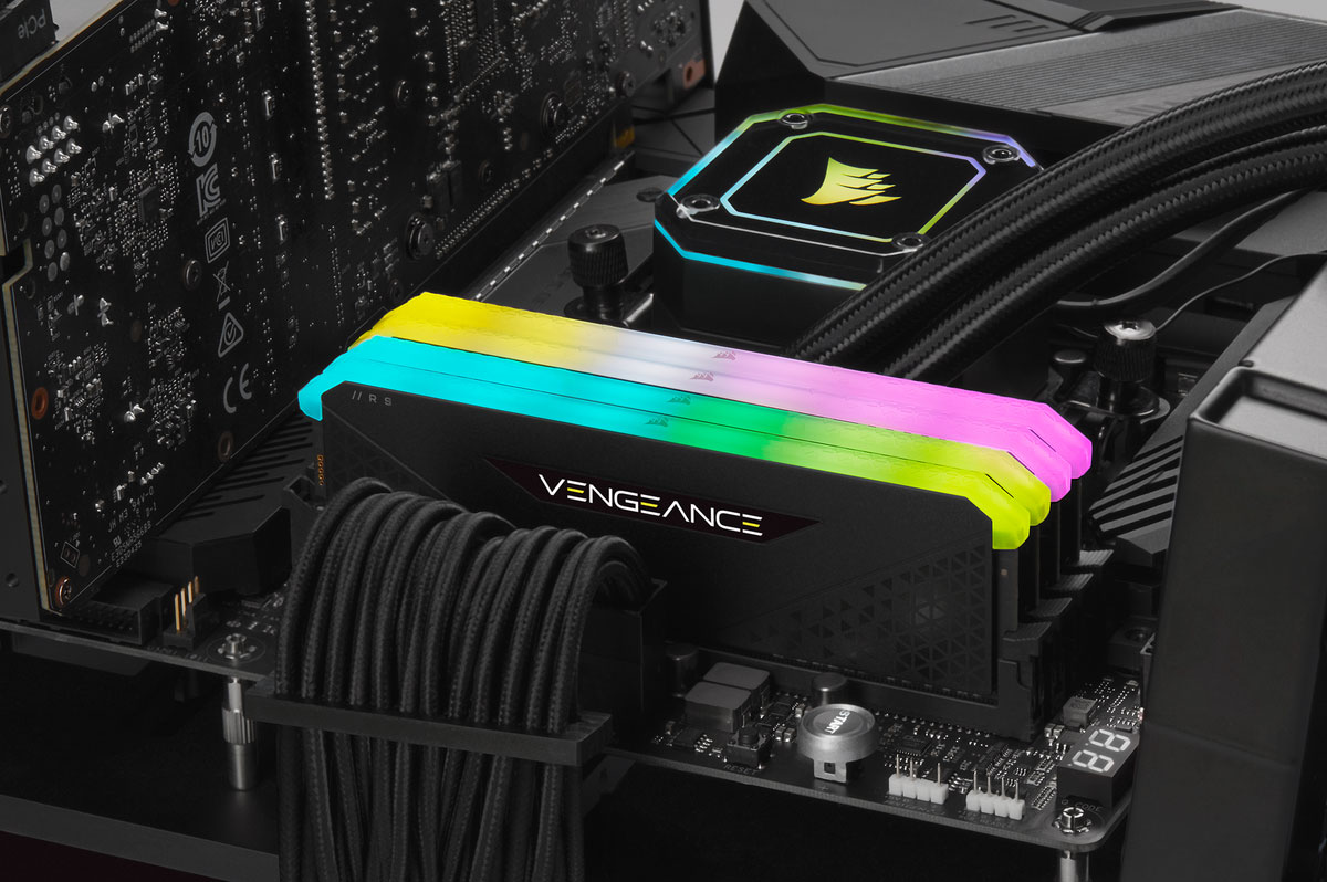 Ram desktop Corsair Vengeance RS RGB (CMG16GX4M2E3200C16)