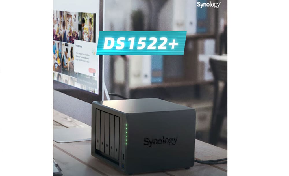 Ổ lưu trữ mạng Synology DS1522+ (chưa có ổ cứng)