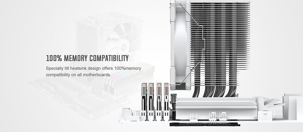 Tản nhiệt khí CPU ID COOLING SE-226-XT ARGB SNOW