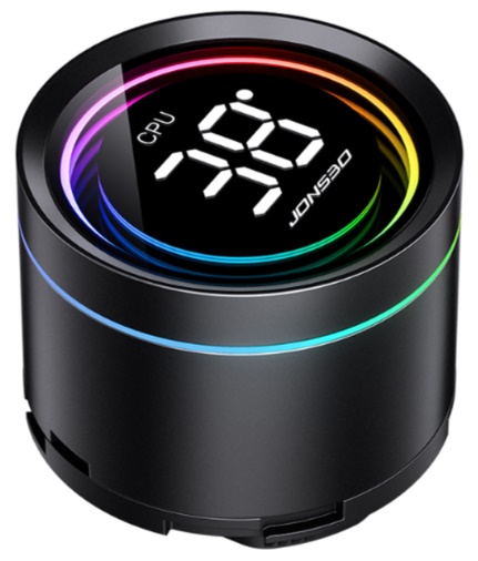 Tản nhiệt nước AIO JONSBO TH-360 Black (ARGB, Hiển Thị Nhiệt Độ)