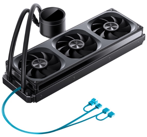 Tản nhiệt nước AIO JONSBO TH-360 Black (ARGB, Hiển Thị Nhiệt Độ)