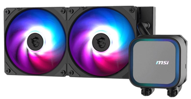 Tản nhiệt nước AIO MSI MAG CORELIQUID A13 240 – Màu Đen