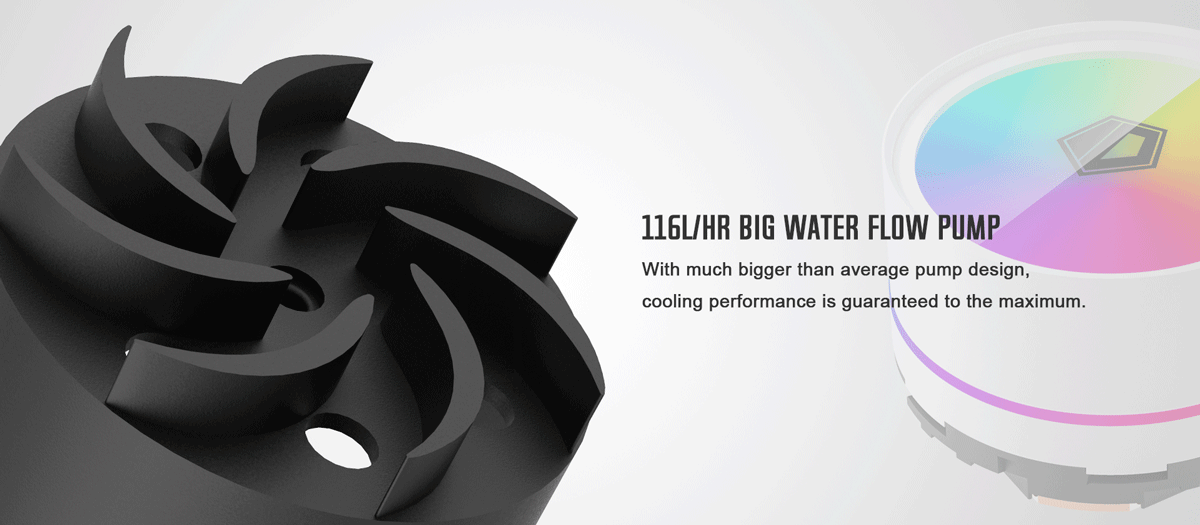 Tản nhiệt nước AIO ID-COOLING ZOOMFLOW 360-XT SNOW