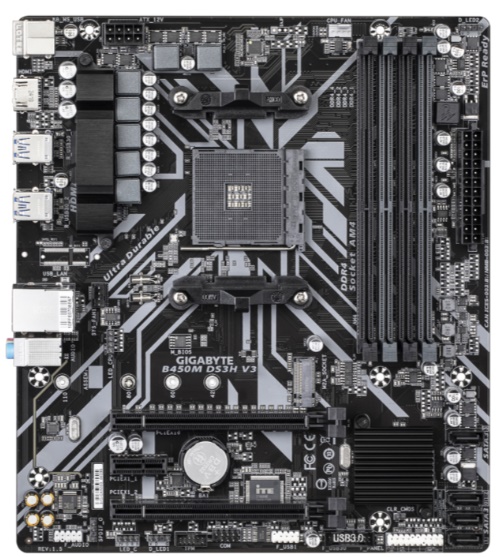Mainboard Gigabyte B450M DS3H V3
